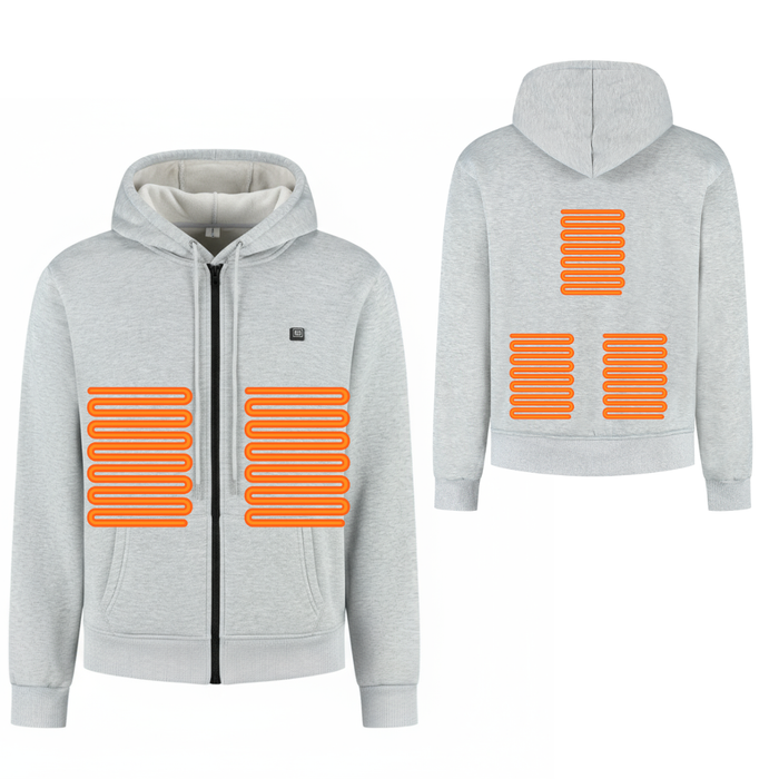Beheizbare Kapuzenjacke