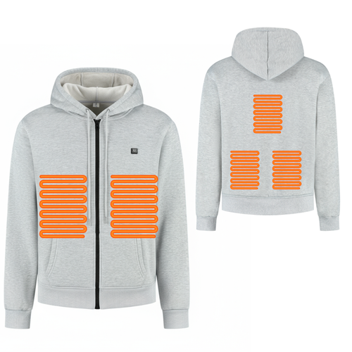 Beheizbare Kapuzenjacke